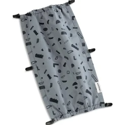 Croozer Sun Cover for Kid Vaaya 1 / Kid Keeke 1 Bike Trailer - graphite blue/collection