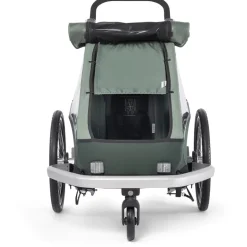 Croozer Sun Cover for Kid Vaaya 1 / Kid Keeke 1 Bike Trailer - graphite blue/collection