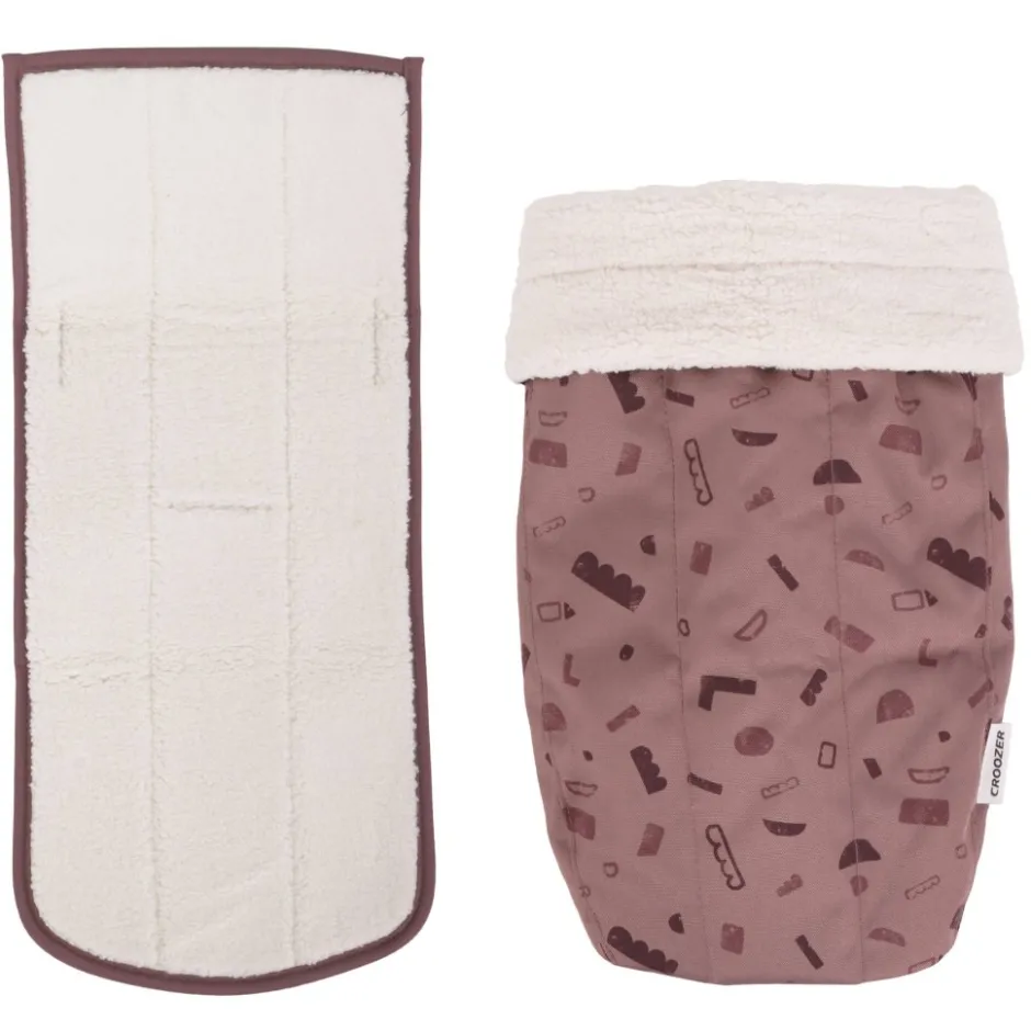 Kinderkarren < Croozer Winter-Set for Baby Seat from Model Year 2018 - berry/collection