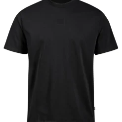 CUBE After Race Organic Embossed Gravity Fit T-Shirt Heren - zwart