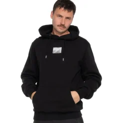 T-Shirts & Tops < CUBE After Race Organic Grid Hoodie Heren - zwart