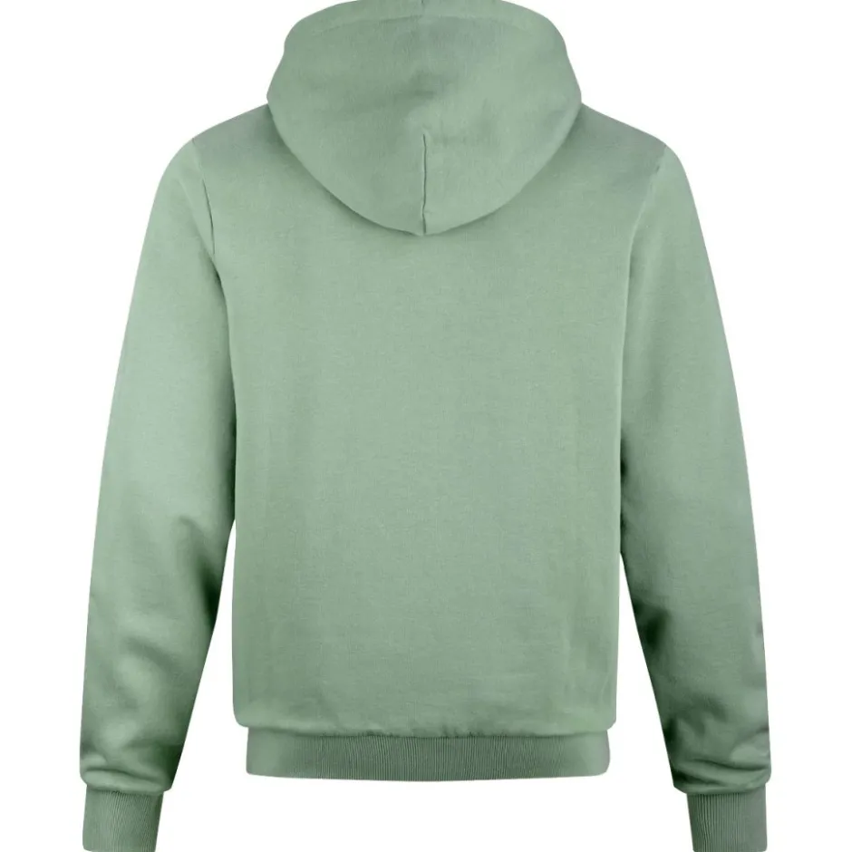 T-Shirts & Tops < CUBE After Race Organic Grid Hoodie Heren - ight green