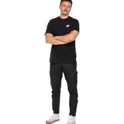 CUBE After Race Organic X Actionteam Gravity Fit T-Shirt Heren - black´n´white