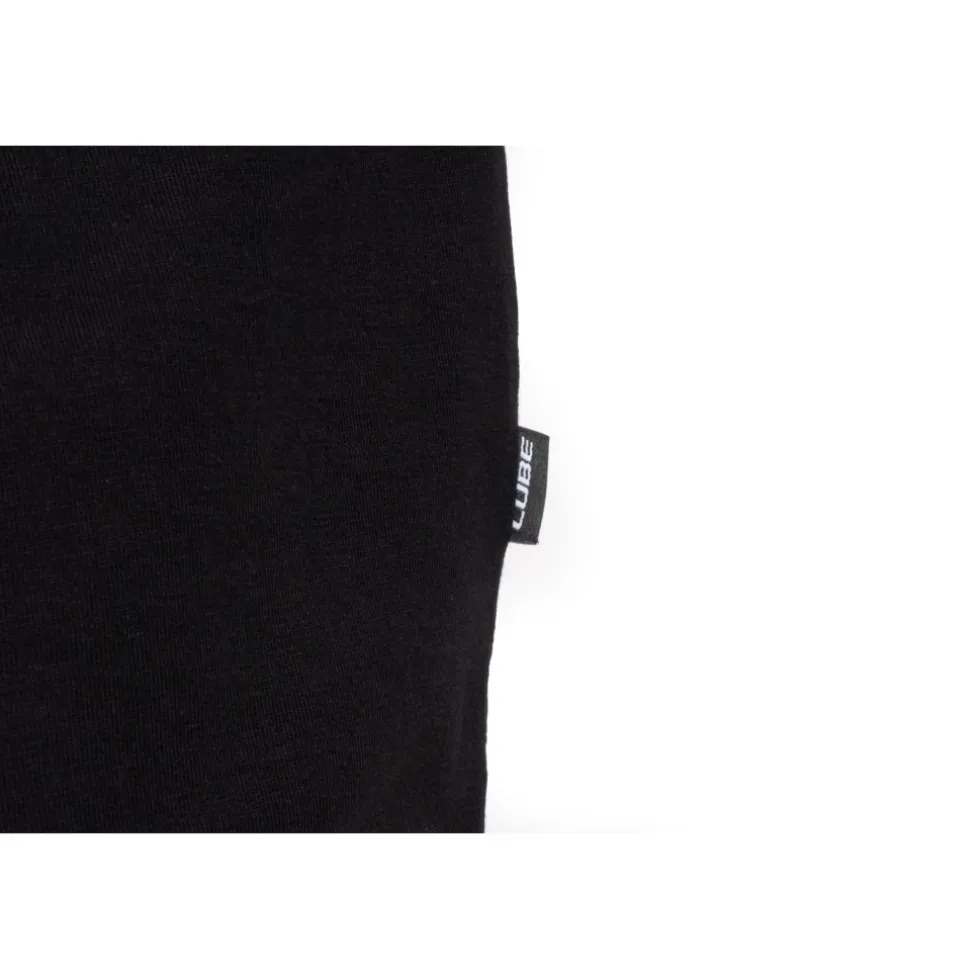 CUBE After Race Organic X Actionteam Gravity Fit T-Shirt Heren - black´n´white