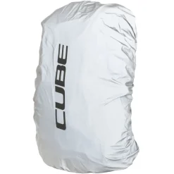 CUBE Regenhoes Large - grijs reflecterend