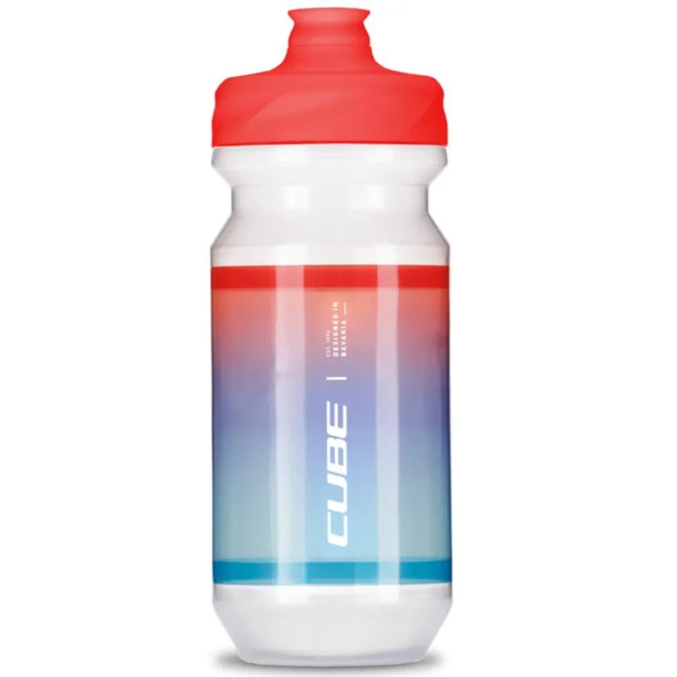 CUBE ACID Flow DS Fietsfles Teamline 500 - white´n´blue´n´red