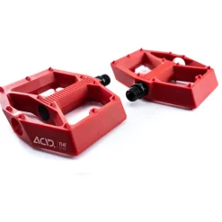 CUBE ACID Pedals FLAT C2-CC - red
