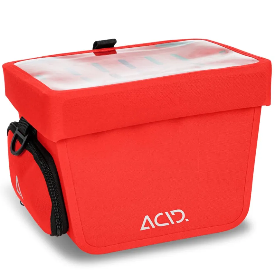 Stuurtassen < ACID CUBE TRAVLR FRONT PRO 7 FILINK Panniers - flame´n´black