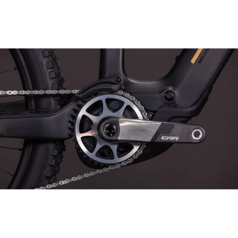 CUBE AMS HYBRID 177 C:62 AT 600X - 29" Carbon E-Mountainbike - 2026 - carbon / gold