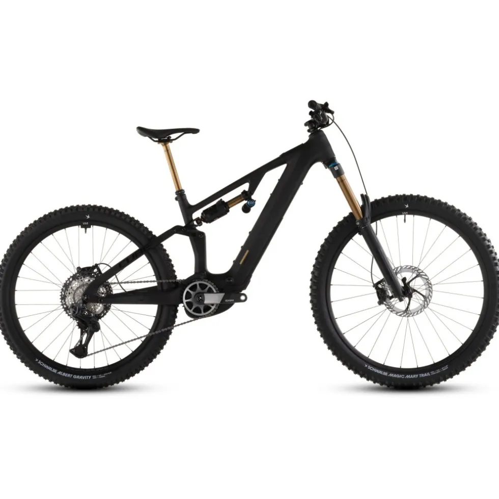 CUBE AMS HYBRID 177 C:62 AT 600X - 29" Carbon E-Mountainbike - 2026 - carbon / gold