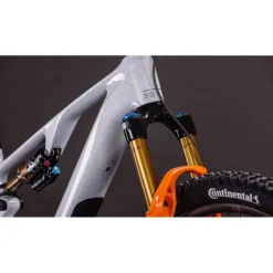 Elektrische Fietsen|E-Mtb Full Suspension < CUBE A HYBRID ONE44 C:68X UPER T 400X - 29" Carbon E-ountainbike - 2026 - foggrey / fibre