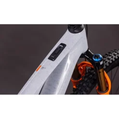Elektrische Fietsen|E-Mtb Full Suspension < CUBE A HYBRID ONE44 C:68X UPER T 400X - 29" Carbon E-ountainbike - 2026 - foggrey / fibre