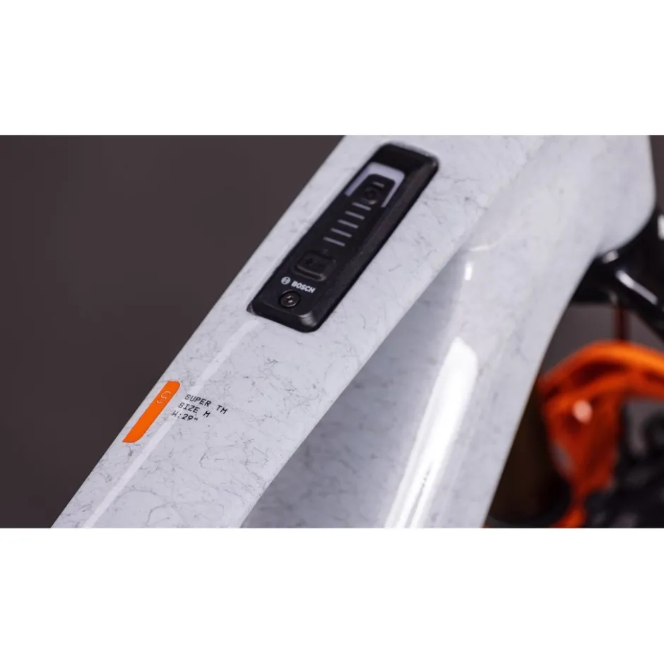 Elektrische Fietsen|E-Mtb Full Suspension < CUBE A HYBRID ONE44 C:68X UPER T 400X - 29" Carbon E-ountainbike - 2026 - foggrey / fibre