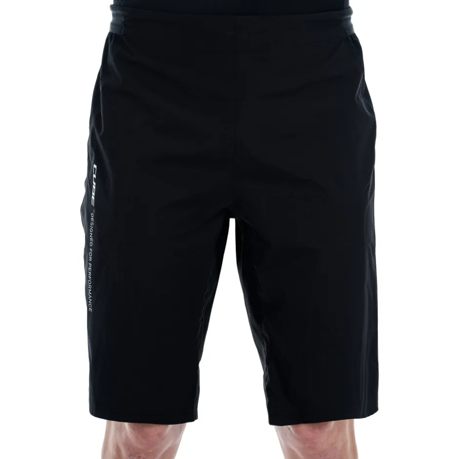 Mtb-Shorts|Mtb-Broeken < CUBE BACKINE Regenhort Heren - zwart