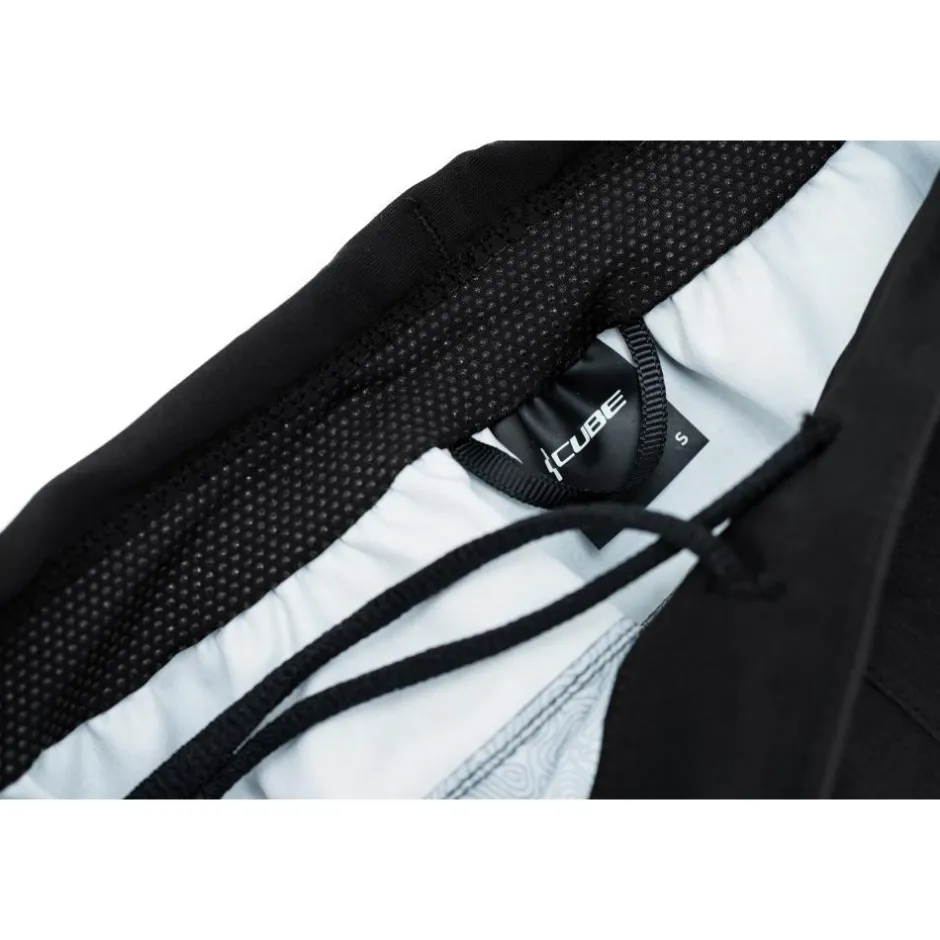 Mtb-Shorts|Mtb-Broeken < CUBE BACKINE Regenhort Heren - zwart