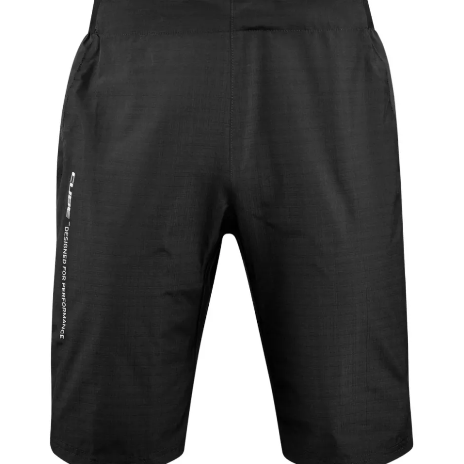 Mtb-Shorts|Mtb-Broeken < CUBE BACKINE Regenhort Heren - zwart