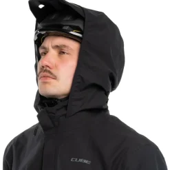 CUBE CMPT Regenjas Heren - zwart