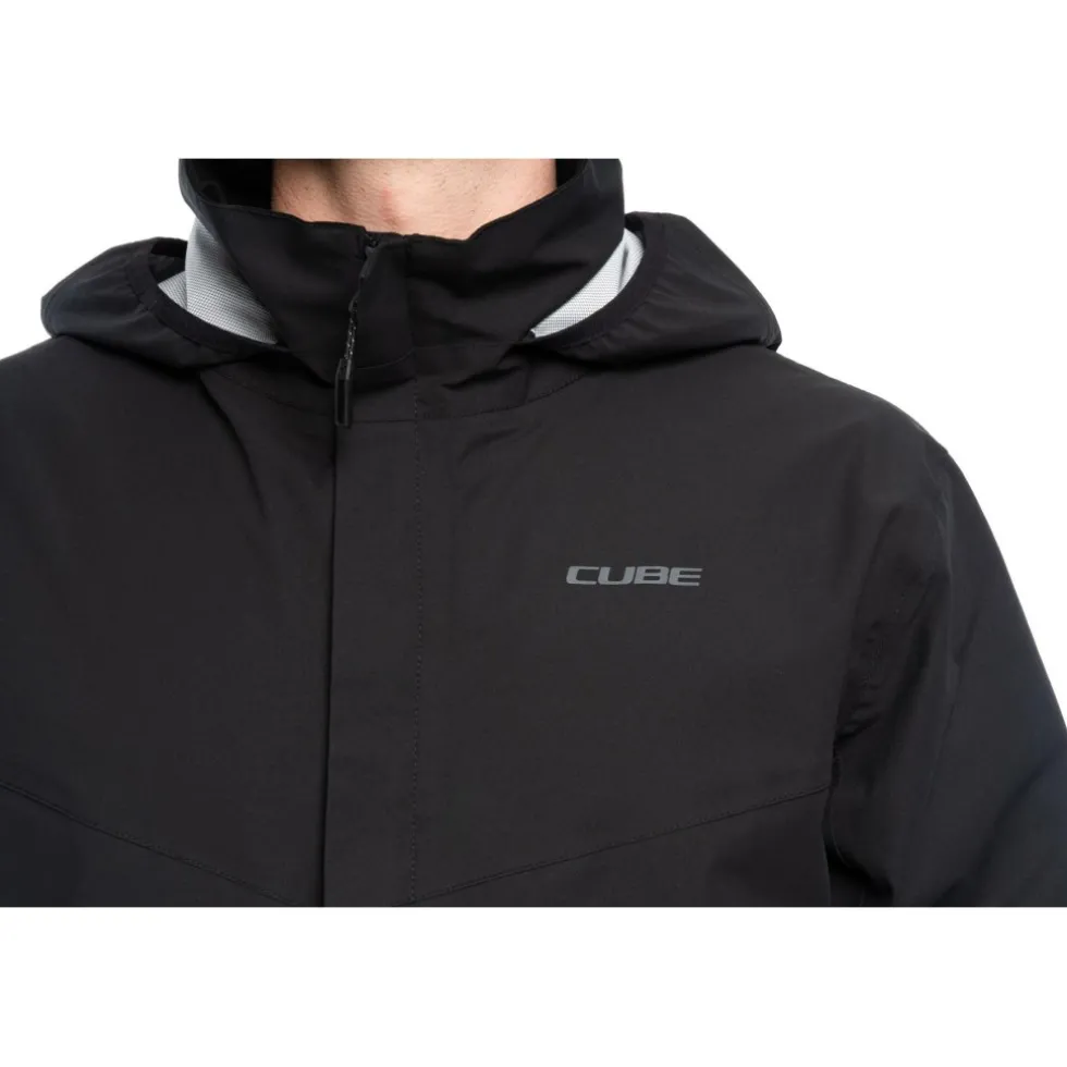 CUBE CMPT Regenjas Heren - zwart