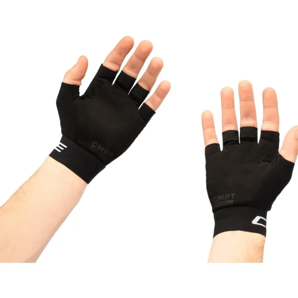 CUBE CMPT Sport Handschoenen met Korte Vingers - zwart
