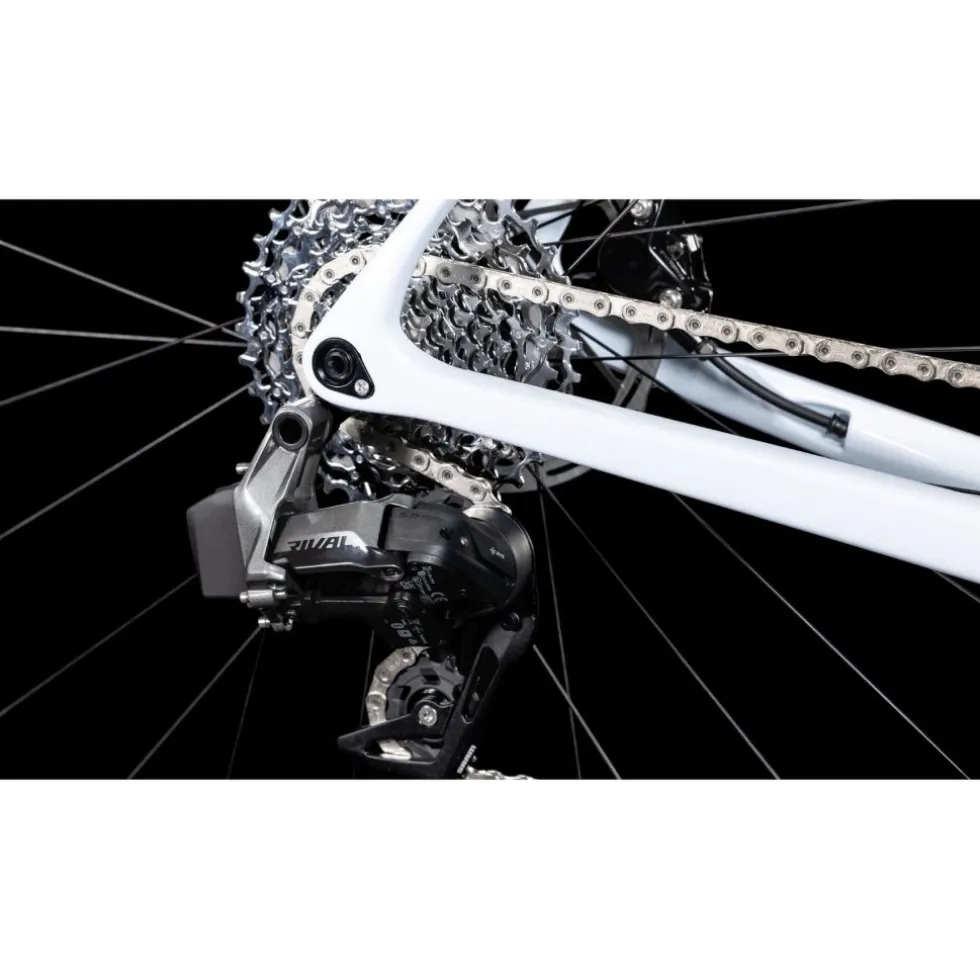 CUBE CROSS RACE C:62 Race - Carbon Cyclocrossfiets - 2026 - polarwhite / blue