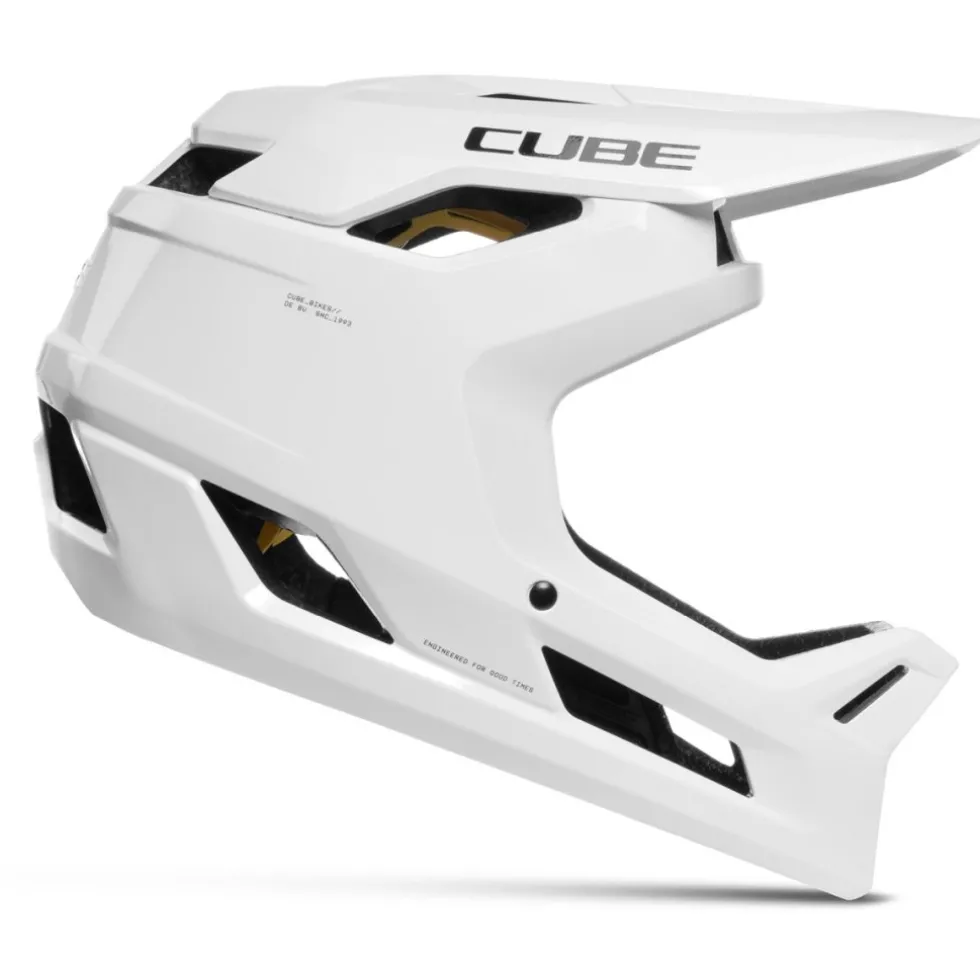 CUBE DESCENDER Integraalhelm - wit | X Actionteam