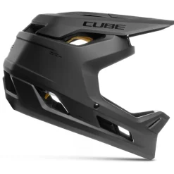 CUBE DESCENDER Integraalhelm - zwart