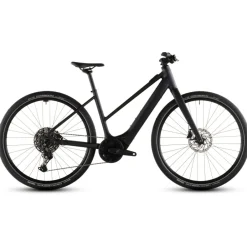 Elektrische Fietsen|Urban E-Bikes < CUBE EDITOR HYBRID Pro 400X - Trapeze - City E-Bike - 2026 - coal / prism
