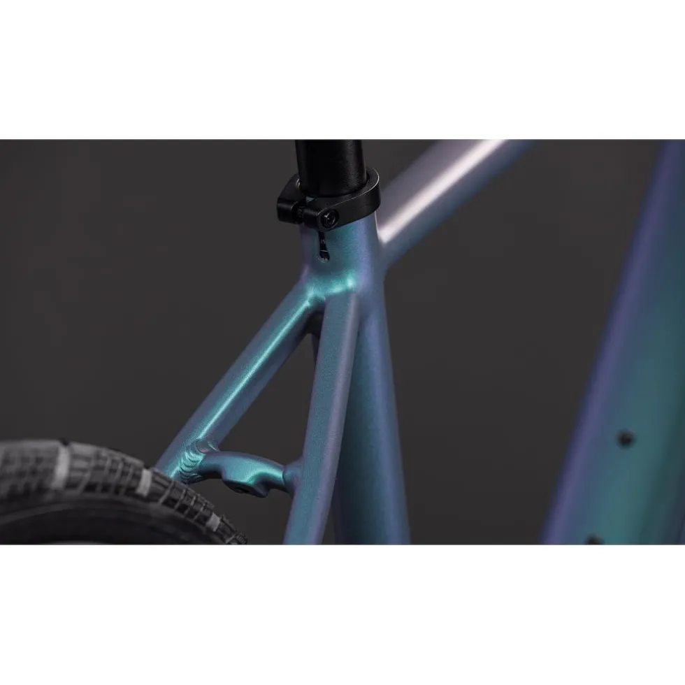 CUBE EDITOR HYBRID SLT 400X - City E-Bike - 2026 - smaragdgrey / prism