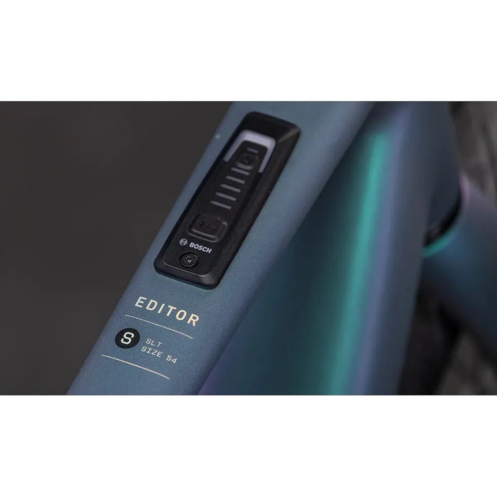 CUBE EDITOR HYBRID SLT 400X - City E-Bike - 2026 - smaragdgrey / prism