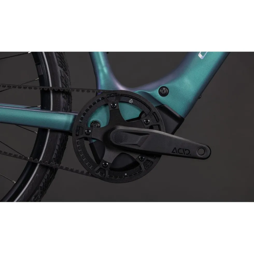CUBE EDITOR HYBRID SLT 400X - City E-Bike - 2026 - smaragdgrey / prism