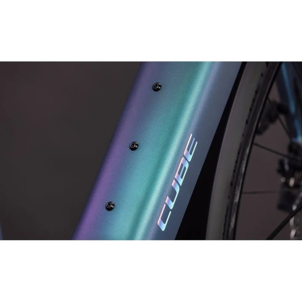 CUBE EDITOR HYBRID SLT 400X FE - City E-Bike - 2026 - smaragdgrey / prism