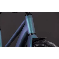 CUBE EDITOR HYBRID SLT 400X FE - Trapeze - City E-Bike - 2026 - smaragdgrey / prism