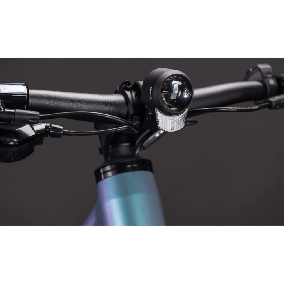 CUBE EDITOR HYBRID SLT 400X FE - Trapeze - City E-Bike - 2026 - smaragdgrey / prism