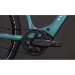 CUBE EDITOR HYBRID SLT 400X - Trapeze - City E-Bike - 2026 - smaragdgrey / prism