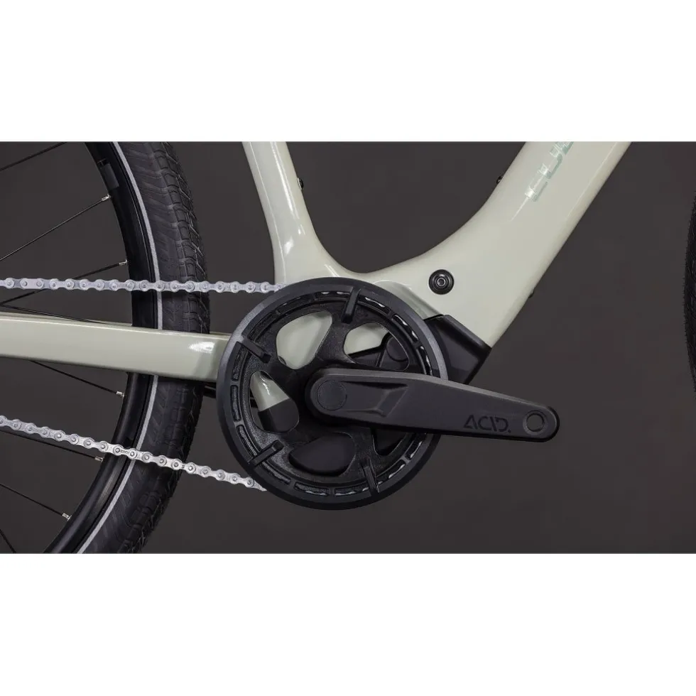 CUBE EDITOR HYBRID SLX 400X - City E-Bike - 2026 - reedbeige / chrome