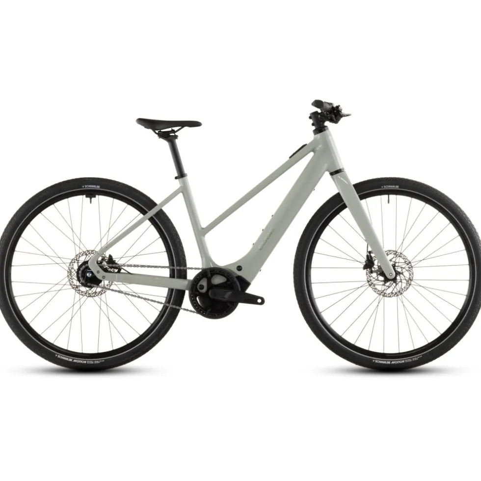 CUBE EDITOR HYBRID SLX 400X - Trapeze - City E-Bike - 2026 - reedbeige / chrome