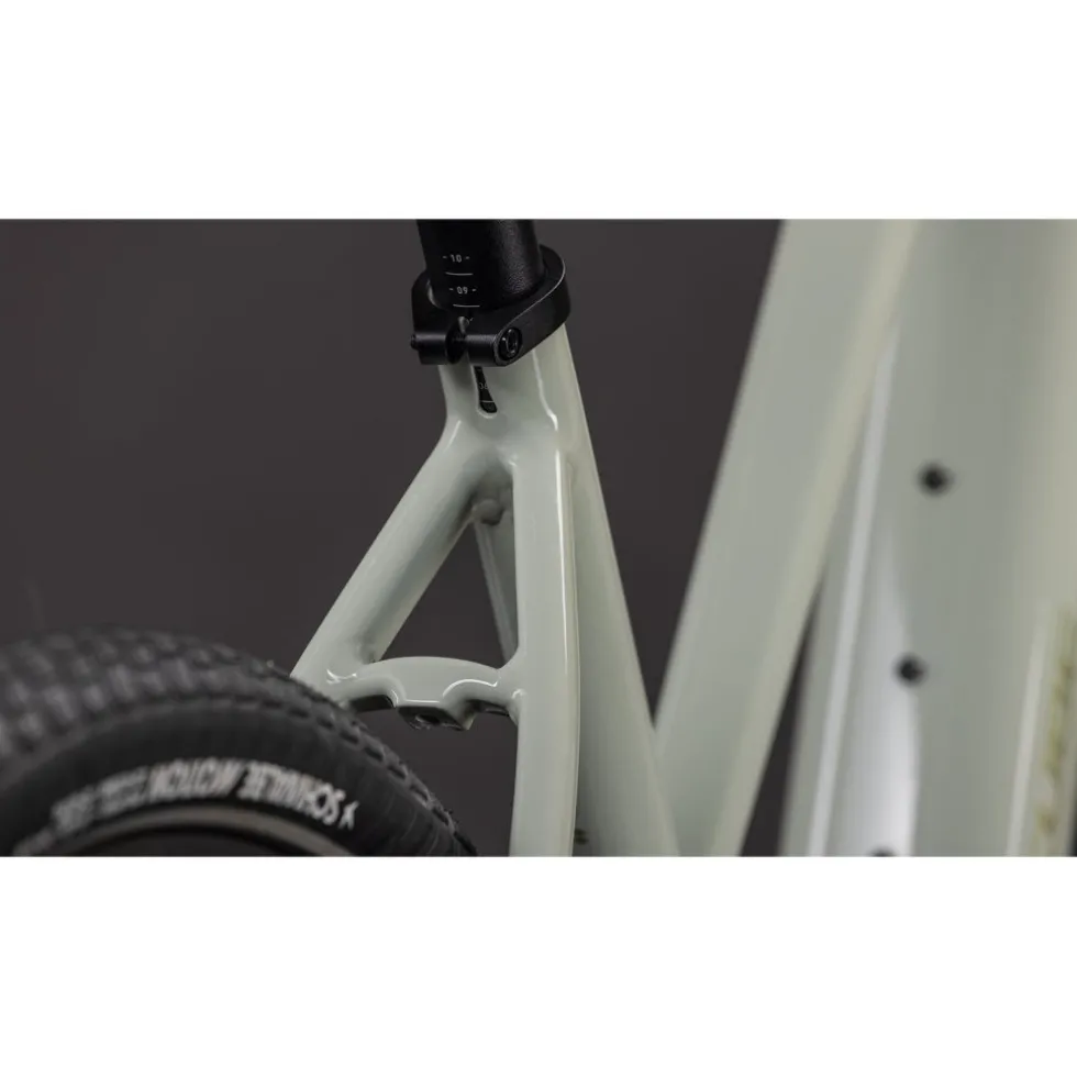 CUBE EDITOR HYBRID SLX 400X - Trapeze - City E-Bike - 2026 - reedbeige / chrome