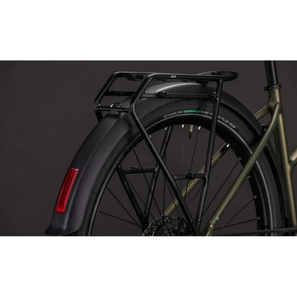 CUBE EDITOR ONE FE - Trapeze - Stadsfiets - 2026 - reedgreen / black