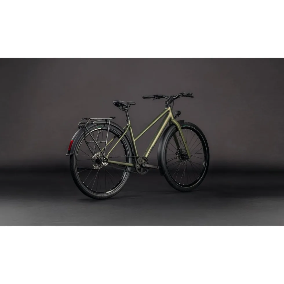 CUBE EDITOR ONE FE - Trapeze - Stadsfiets - 2026 - reedgreen / black