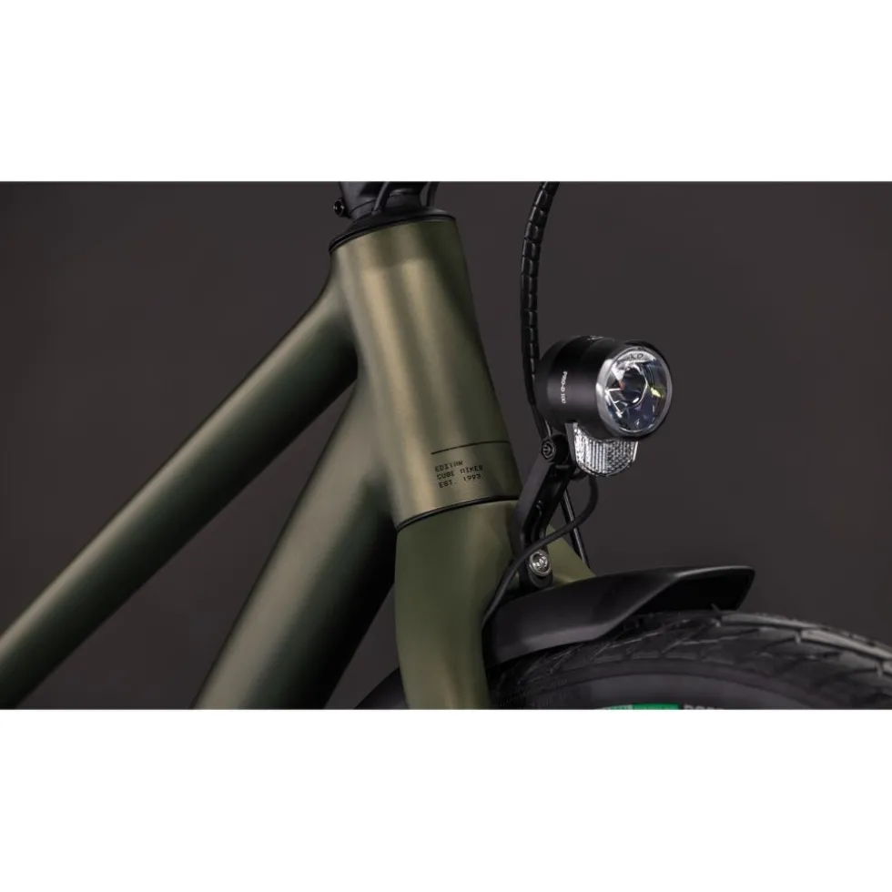 CUBE EDITOR ONE FE - Trapeze - Stadsfiets - 2026 - reedgreen / black