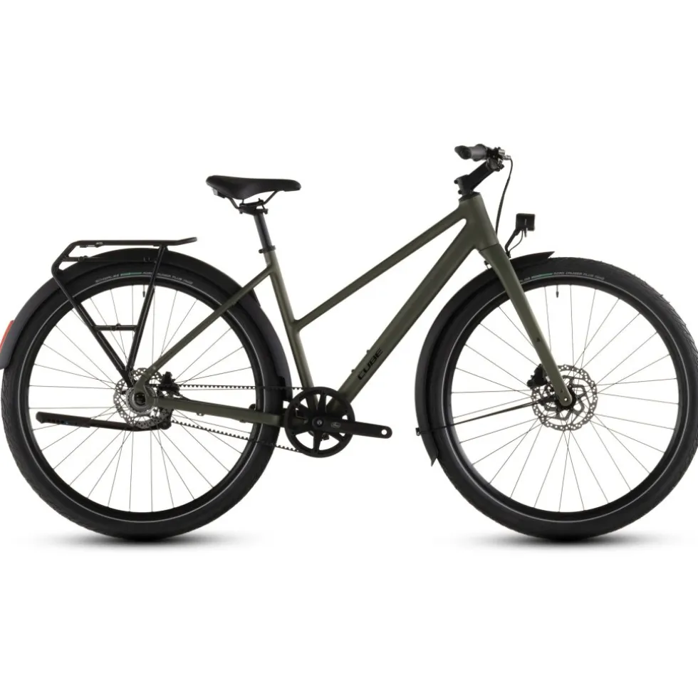 CUBE EDITOR ONE FE - Trapeze - Stadsfiets - 2026 - reedgreen / black