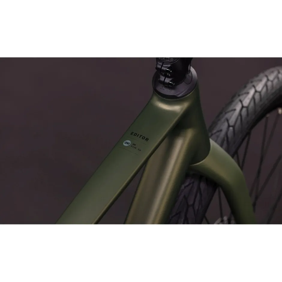 Urban Fietsen < CUBE EDITOR ONE - Stadsfiets - 2026 - reedgreen / black