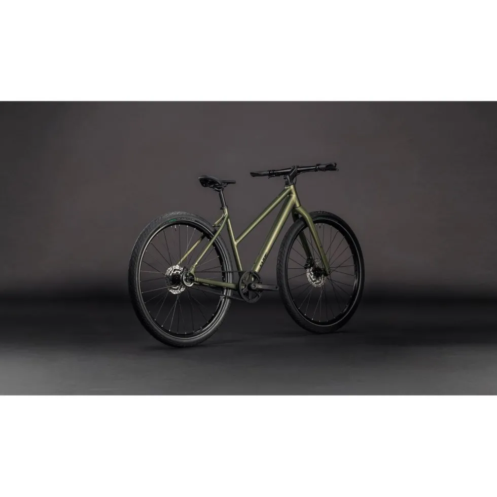 CUBE EDITOR ONE - Trapeze - Stadsfiets - 2026 - reedgreen / black
