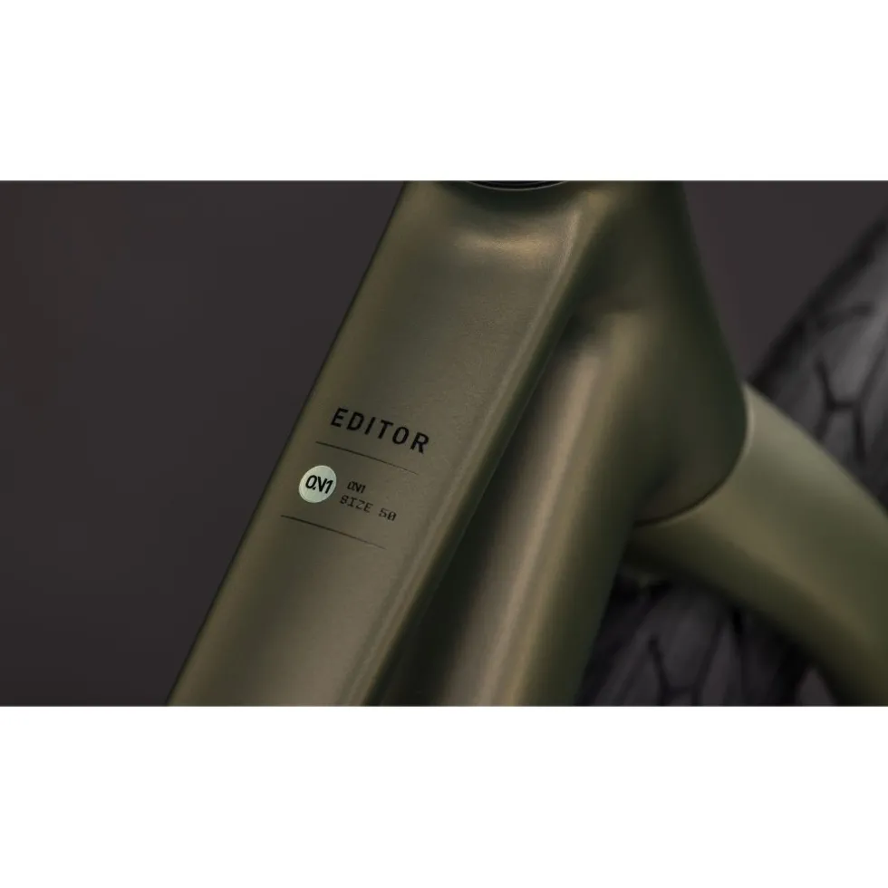 CUBE EDITOR ONE - Trapeze - Stadsfiets - 2026 - reedgreen / black