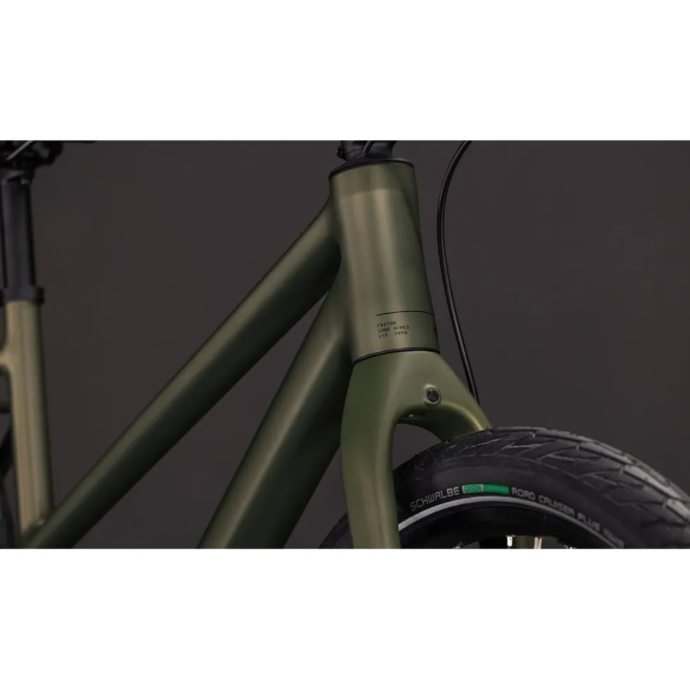CUBE EDITOR ONE - Trapeze - Stadsfiets - 2026 - reedgreen / black