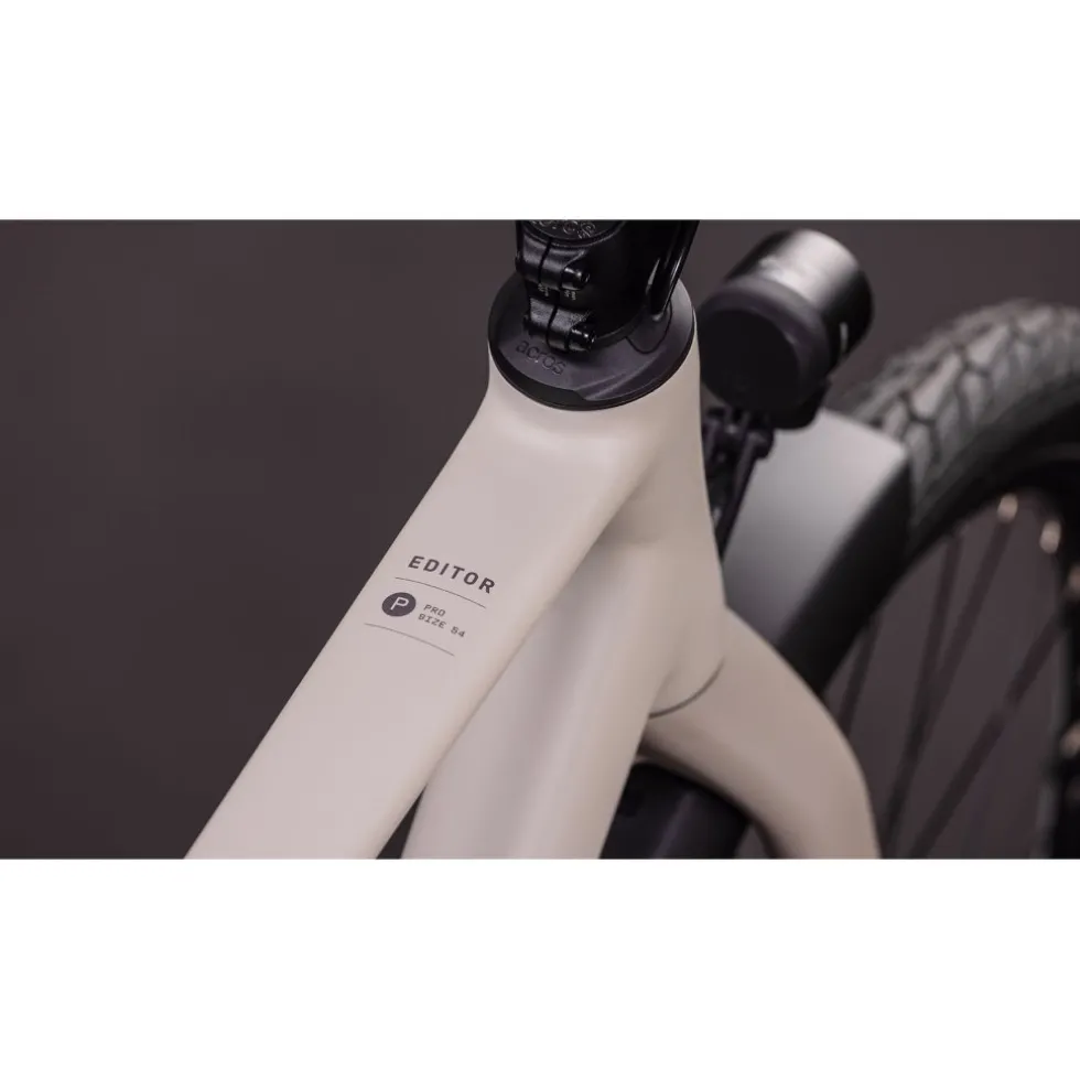 CUBE EDITOR Pro FE - Stadsfiets - 2026 - oatgrey / grey