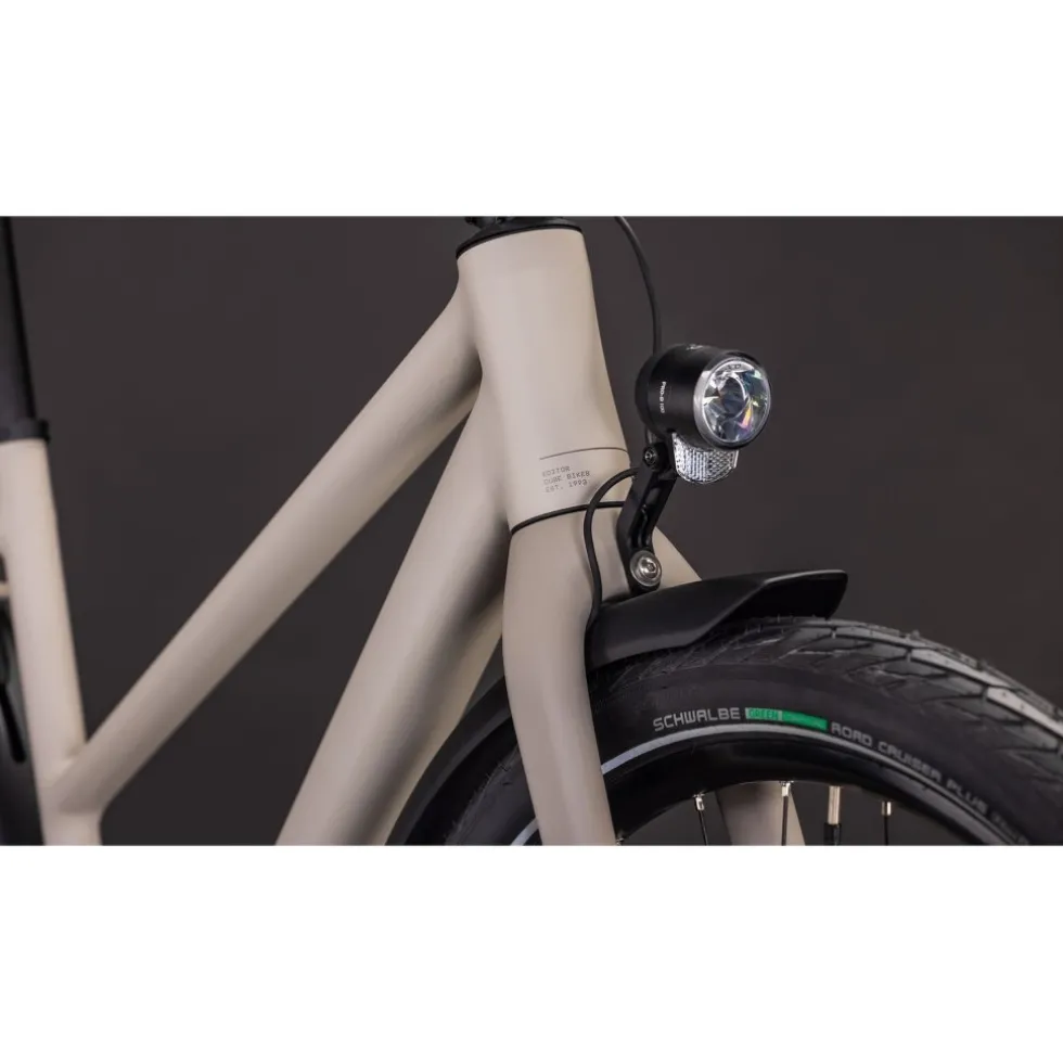 CUBE EDITOR Pro FE - Trapeze - Stadsfiets - 2026 - oatgrey / grey