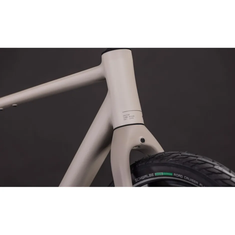 Urban Fietsen < CUBE EDITOR Pro - Stadsfiets - 2026 - oatgrey / grey