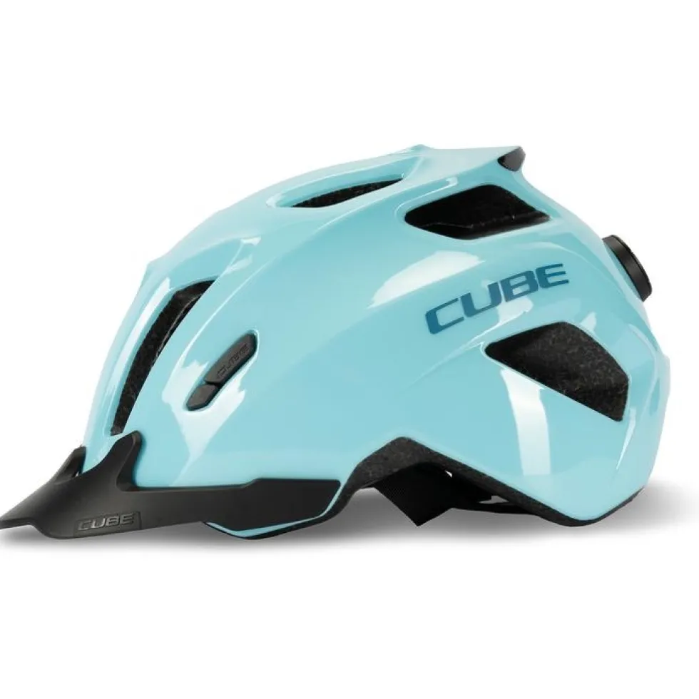 CUBE FINK Helm - blauw