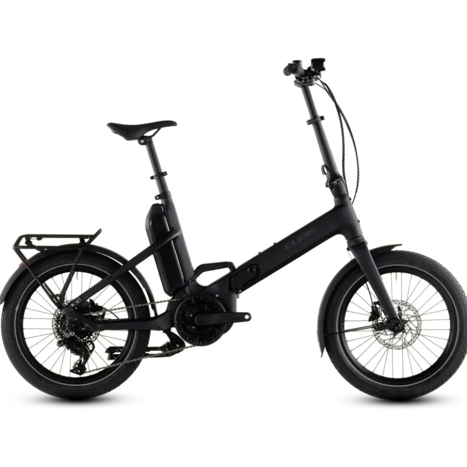 Elektrische Fietsen|Elektrische Vouwfietsen < CUBE FOLD HYBRID 545 - 20" E-Vouwfiets - 2026 - coal / reflex